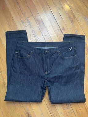 Mens Unbranded Dark Wash Jeans Straight Leg
